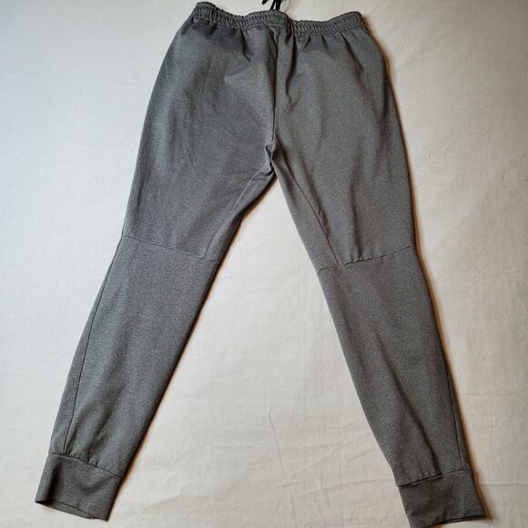 NoBull Men's Size M Jogger Sweatpant Drawstring Zip Pockets Heathered Gray - Picture 5 of 7